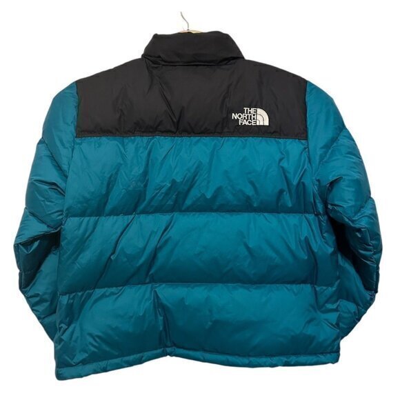 THE NORTH FACE 1996 Retro Nuptse 700 Harbor Blue Insulated Jacket Women 1X NWOT - Picture 6 of 14